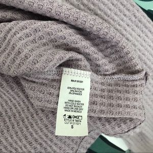 Charlotte Russe Tops - Lilac Cold Shoulder Top Charlotte Russe Tops - Lilac Cold Shoulder Top